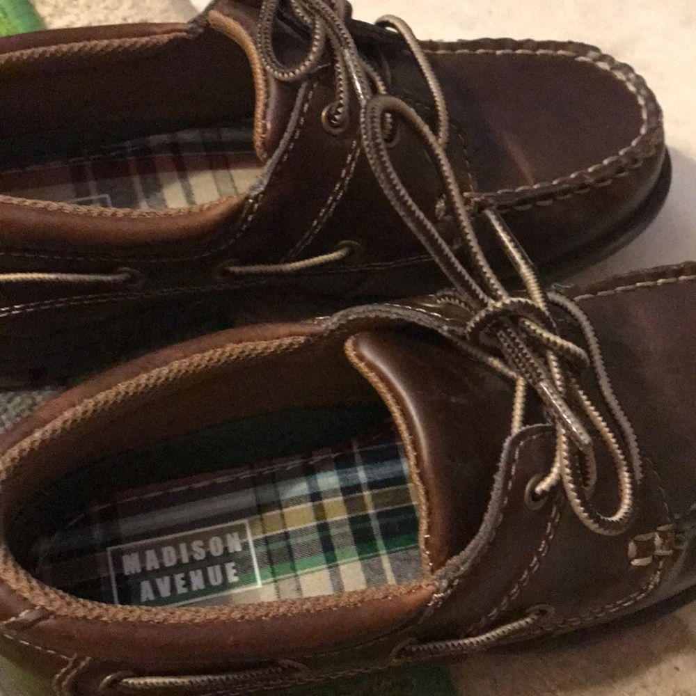 Boys dress shoes! Never worn! Great shape